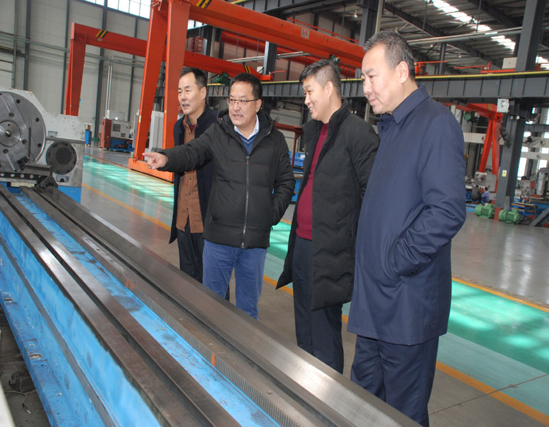 東莞市正翔模具公司領導來星火機床公司參觀交流