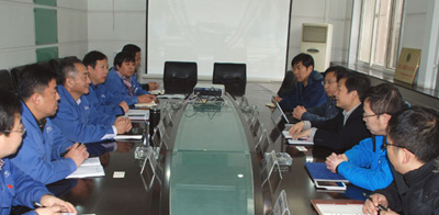 西安理工大領導來星火機床公司洽談合作 西安理工大領導來星火機床公司洽談合作