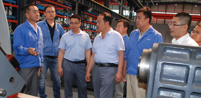 車床分會秘書長陳洪軍來星火機床公司調研 車床分會秘書長陳洪軍來星火機床公司調研