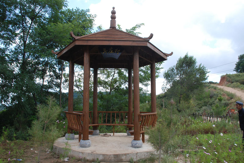 星火幫扶 亭立村頭 星火幫扶 亭立村頭