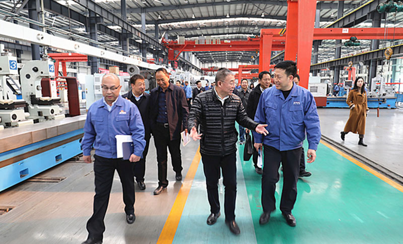 天水市委書記王銳來星火公司調研