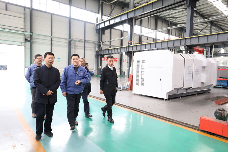 甘肅省天水裝備制造重點企業智能化改造調研組來星火機床公司調研 甘肅省天水裝備制造重點企業智能化改造調研組來星火機床公司調研
