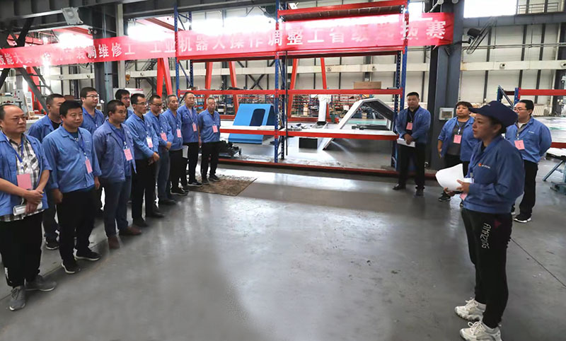 第七屆全國職工職業技能大賽甘肅省選拔賽在星火機床公司舉行