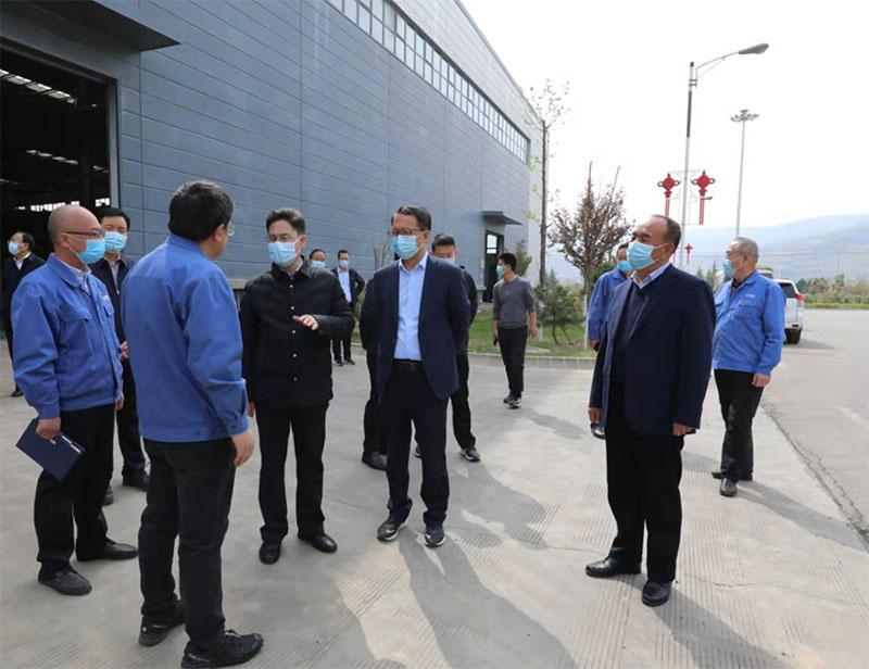 市長王國先一行調研星火機床公司復工復產工作 市長王國先一行調研星火機床公司復工復產工作
