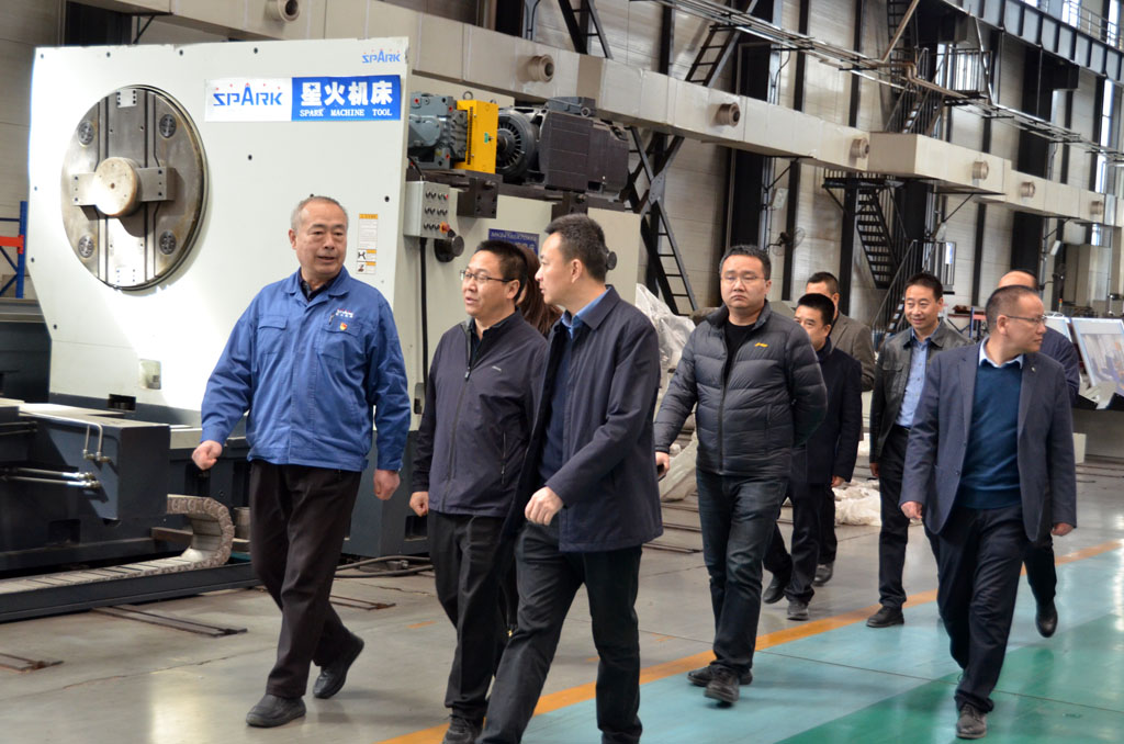 省委財經辦調研組到星火機床公司調研 省委財經辦調研組到星火機床公司調研