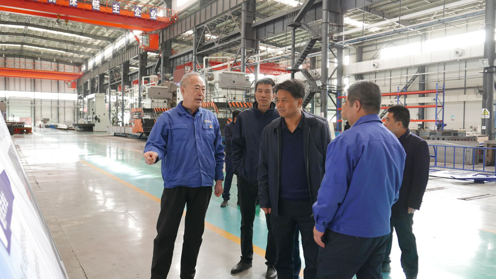 市發(fā)改委監(jiān)察組到星火機床公司調(diào)研