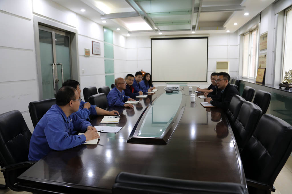 天水市委人才辦調研星火數控人才隊伍建設工作