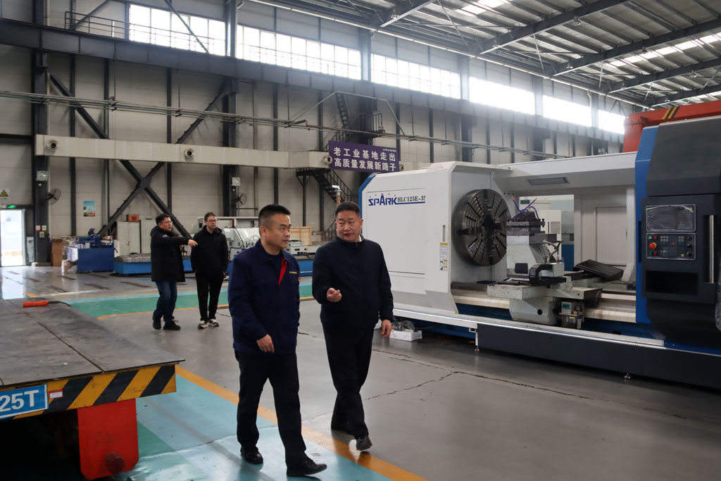 海峽匯富基金考察團蒞臨星火數控考察調研